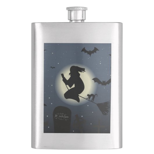"HAPPY HALLOWEEN" FLACHMANN (Vorderseite)