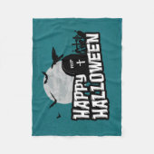 Happy Halloween Fleecedecke (Vorderseite)