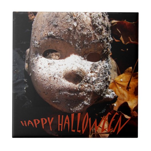 Happy Halloween Fliese (Vorderseite)