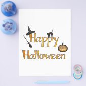 Happy Halloween Flyer (Einzeln)