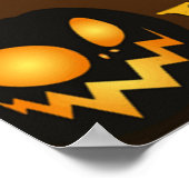 "HAPPY HALLOWEEN" FLYING WITCH POSTER (Ecke)