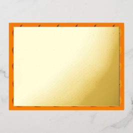 Happy Halloween Foil Holiday Card Folien Feiertagspostkarte