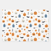 Happy Halloween for babyes white Geschenkpapier Set (Vorderseite)
