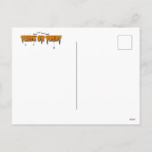 Happy Halloween Frankenstein Feiertagspostkarte (Rückseite)