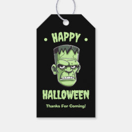 Happy Halloween Frankenstein Geschenkanhänger