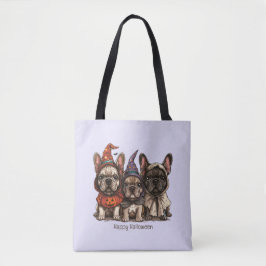 Happy Halloween French Bulldogs Tasche