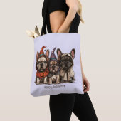Happy Halloween French Bulldogs Tasche (Von Nahem)