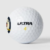 Happy Halloween Friendly Hexe Golf Balls Golfball (Logo)
