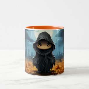 Happy Halloween from Lächeln Geist Zweifarbige Tasse