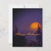 Happy Halloween Full Moon steigt (Vorderseite)