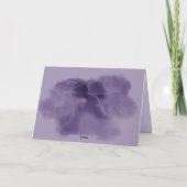 Happy Halloween. Fun Ghost, Jack O'Lantern Karte (Rückseite)