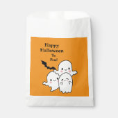 Happy Halloween Fun Ghost Personalize Geschenktütchen (Vorderseite)