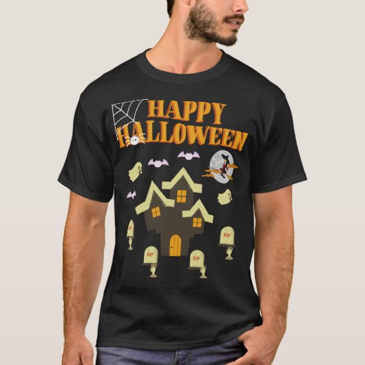 Happy Halloween Fun T - Shirt (Vorderseite)