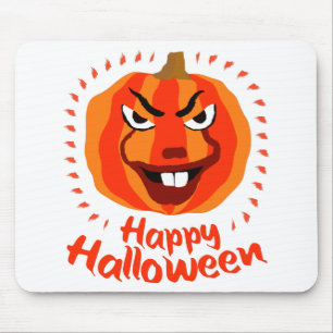Happy Halloween 🎃 Funny Beängstigend Spooky Pumpk Mousepad