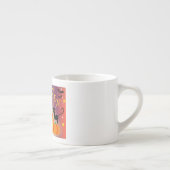 Happy Halloween Funny Bright Pumpkins Party Espressotasse (Rechts)