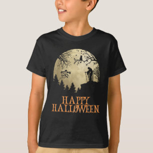 Happy Halloween Funny Creepy Character T-Shirt