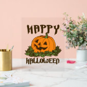 Happy Halloween Funny Halloween Kostüm Acrylschild (Hochzeit)