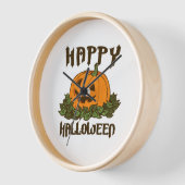 Happy Halloween Funny Halloween Kostüm Uhr (Winkel)