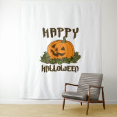 Happy Halloween Funny Halloween Kostüm Wandteppich (Beispiel)