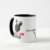 Happy Halloween Funny Horror anpassbar Tasse (Vorderseite Links)