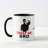Happy Halloween Funny Horror anpassbar Tasse (Links)