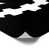 Happy Halloween Funny Monsters Pumpkin Spice Hexe Poster (Ecke)