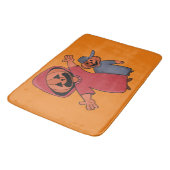 Happy Halloween für deine Freunde Badematte (Schrägansicht)