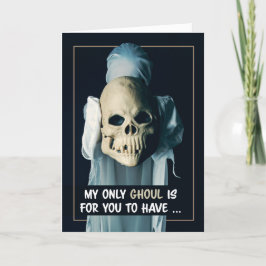Happy Halloween für jeden, der einen gruseligen Gh Feiertagskarte