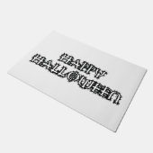 Happy Halloween Fußmatte (Schrägansicht)