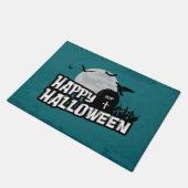 Happy Halloween Fußmatte (Schrägansicht)