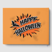 Happy Halloween Gästebuch (Rückseite)