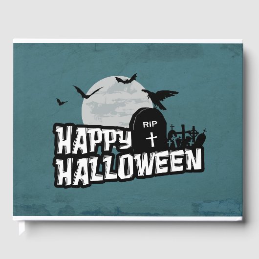 Happy Halloween Gästebuch (Vorderseite)