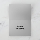 Happy Halloween Geburtstag Karte (Innenseite)