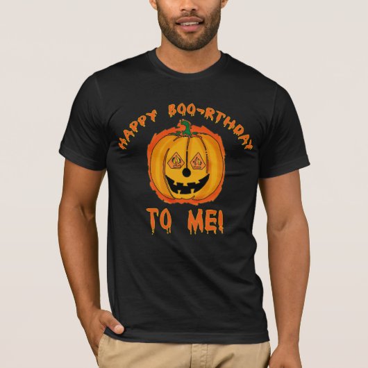Happy Halloween Geburtstag T - Shirt und Geschenke (Vorderseite)
