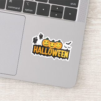 Happy-halloween-geilen Fledermaus-Aufkleber Aufkleber