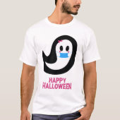 Happy Halloween | Geistermaske T-Shirt (Vorderseite)