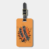 Happy Halloween Gepäckanhänger (Vorderseite vertikal)