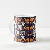 Happy Halloween-Geschenk Kaffeetasse (Vorderseite Links)