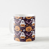 Happy Halloween-Geschenk Kaffeetasse (Vorderseite Links)