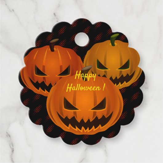 Happy Halloween Geschenkanhänger (Vorderseite)