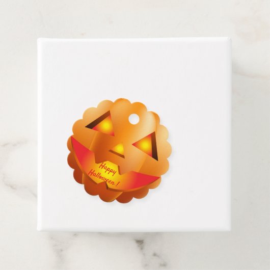 Happy Halloween Geschenkanhänger (Beispiel)