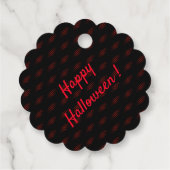 Happy Halloween Geschenkanhänger (Rückseite)