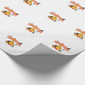Happy Halloween Geschenkpapier (Ecke)