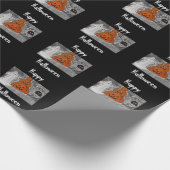 Happy Halloween Geschenkpapier (Ecke)