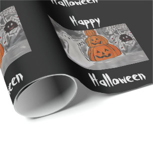 Happy Halloween Geschenkpapier