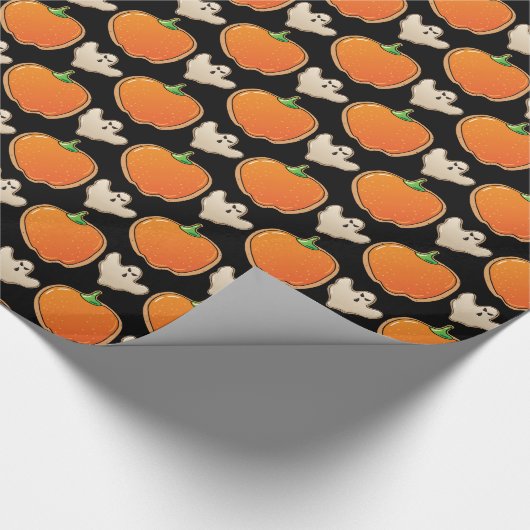 Happy Halloween Geschenkpapier (Ecke)