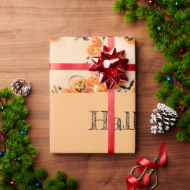 Happy Halloween Geschenkpapier