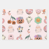 Happy Halloween Geschenkpapier Set (Vorderseite 2)