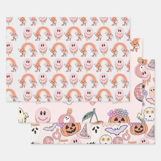 Happy Halloween Geschenkpapier Set (Set)