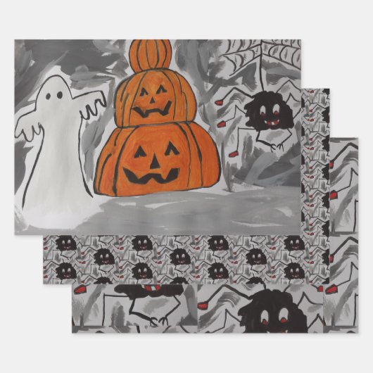 Happy Halloween Geschenkpapier Set (Set)